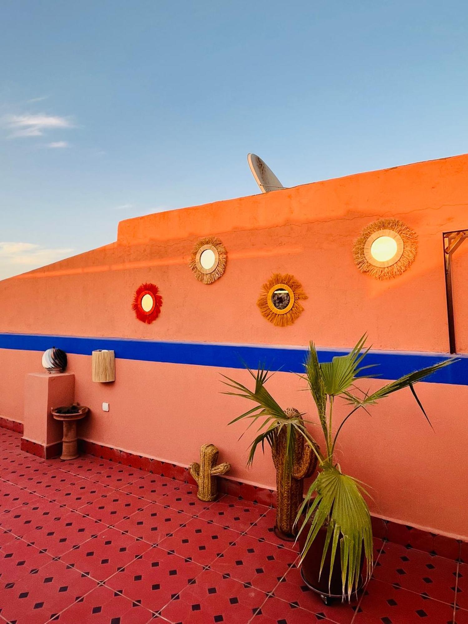 Joli Patio: Rooftop Retreat with Parking Marrakesh Exterior photo