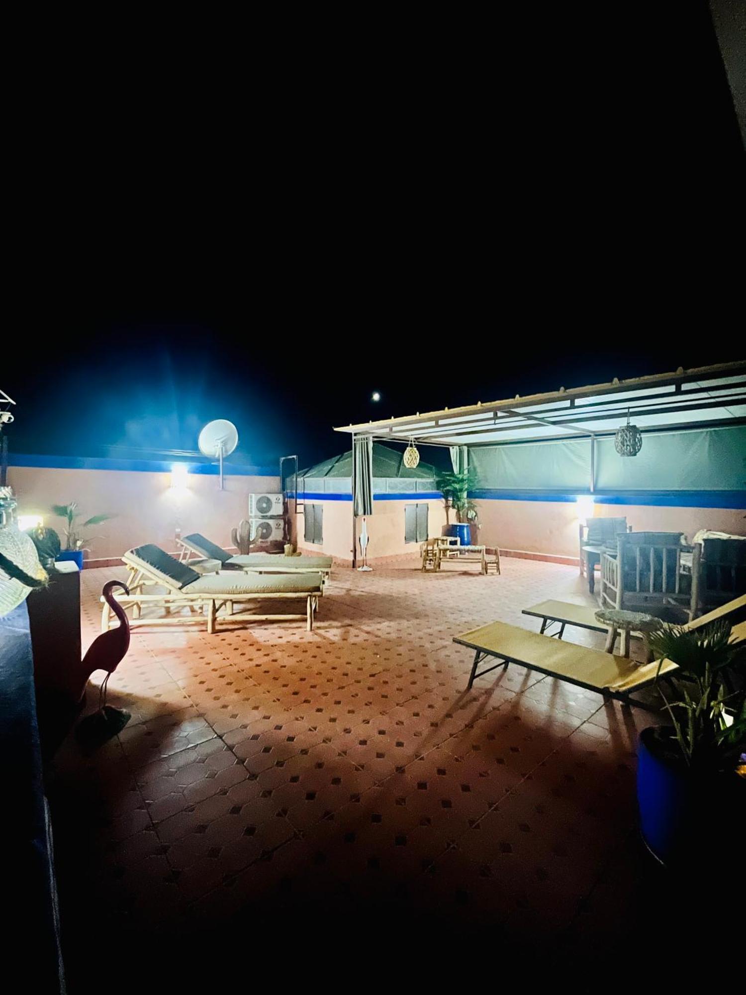 Joli Patio: Rooftop Retreat with Parking Marrakesh Exterior photo